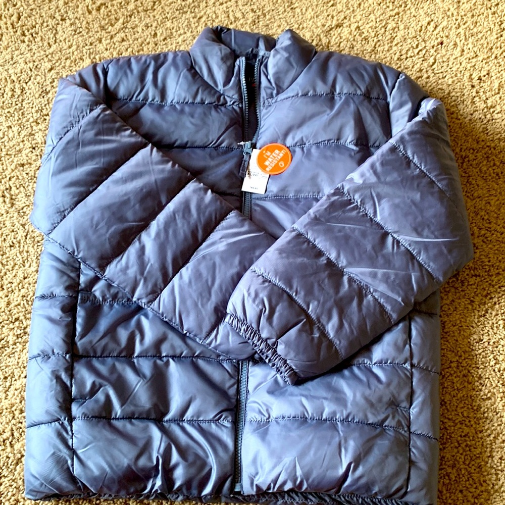 The Children’s Place Boys jacket, XL (14), gray, new with tag